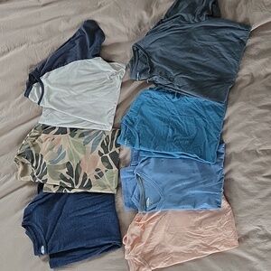 Set Of 7 Assorted Old Navy Men's T-Shirts Collection Size M Tall
